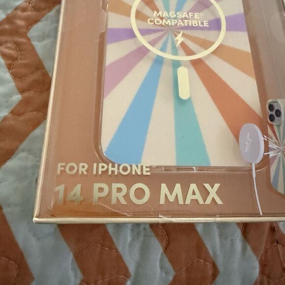 XO Poppy iPhone Case 14 Pro Max Retro Magsafe Compatible New - Picture 2 of 4